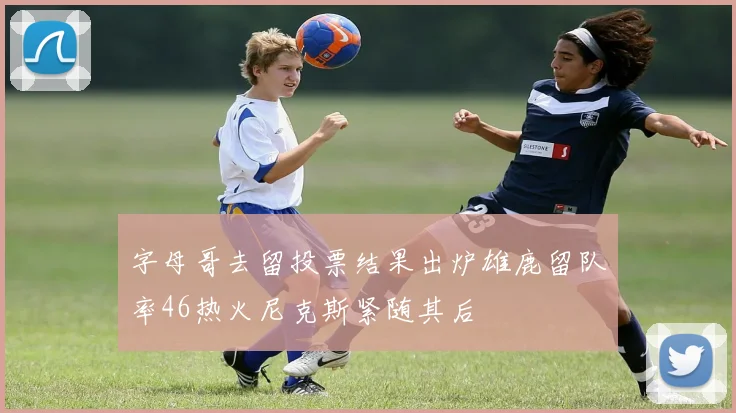 字母哥去留投票结果出炉雄鹿留队率46热火尼克斯紧随其后